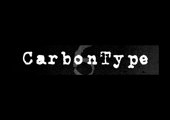CarbonType Free Font