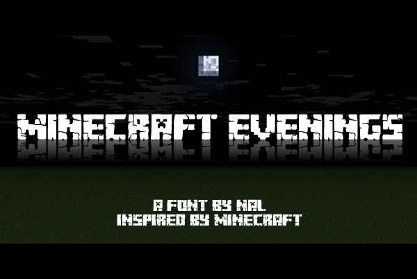 Minecraft Evenings Free Font