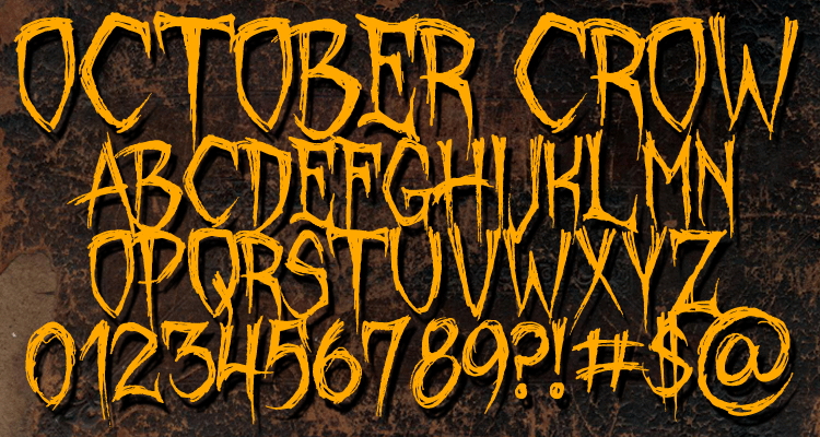 October Crow Free Font