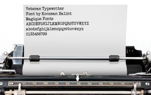 Veteran Typewriter Free Font