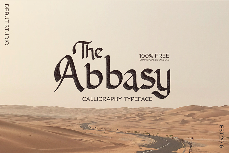 Abbasy Calligraphy Free Font