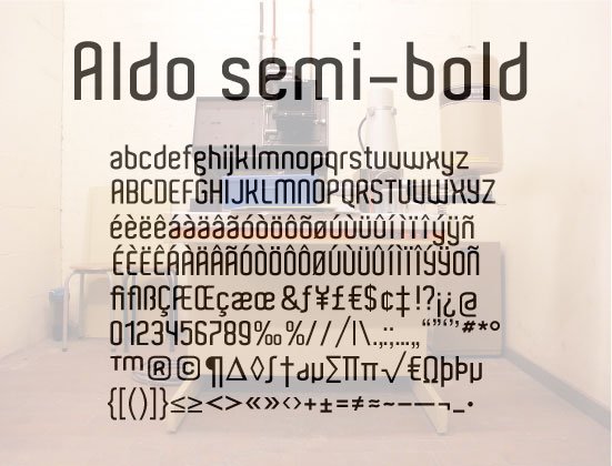 Aldo Free Font