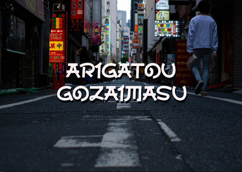 Arigatou Gozaimasu Free Font