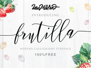 Frutilla Script Free Font
