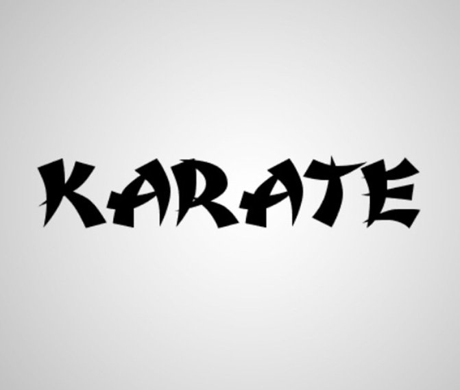 Karate Free Font