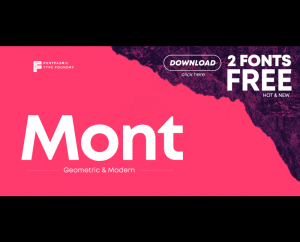 Mont Free Font