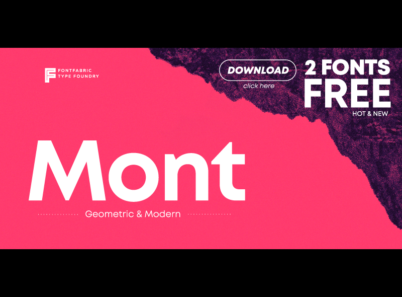 Mont Free Font