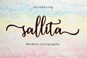 Sallita Free Font