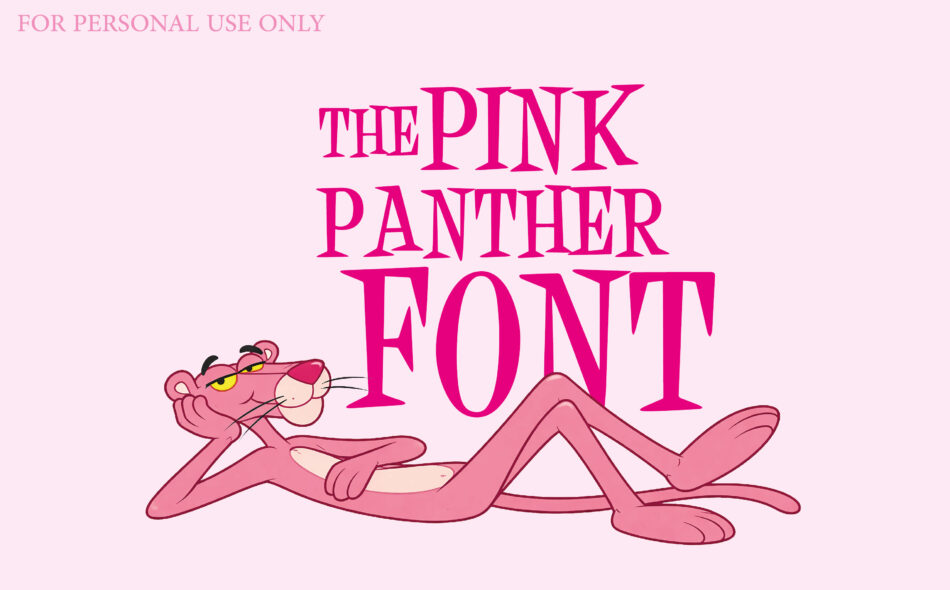 Download Free Pink Panther Font